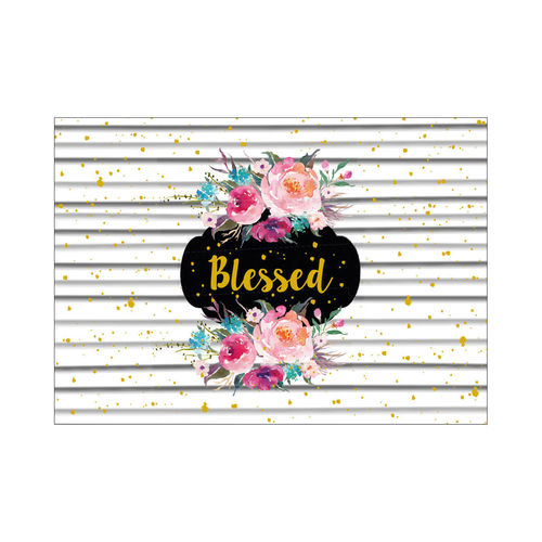 Postkarte "Blessed" (gesegnet)