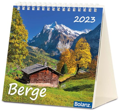 Berge 2023 - Tischkalender