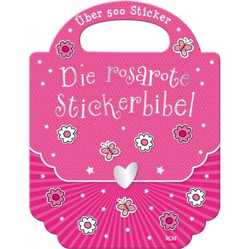 Die rosarote Stickerbibel - über 500 Sticker (Lara Ede - Illustr.)