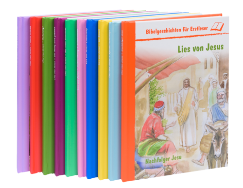 Paket "Bibelgeschichten für Erstleser - Lies von Jesus" (Aljona Iwotschkin)