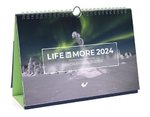 Life is more 2024 - Panorma-Tisch-Kalender